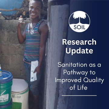 Sanitation as a pathway to QOL