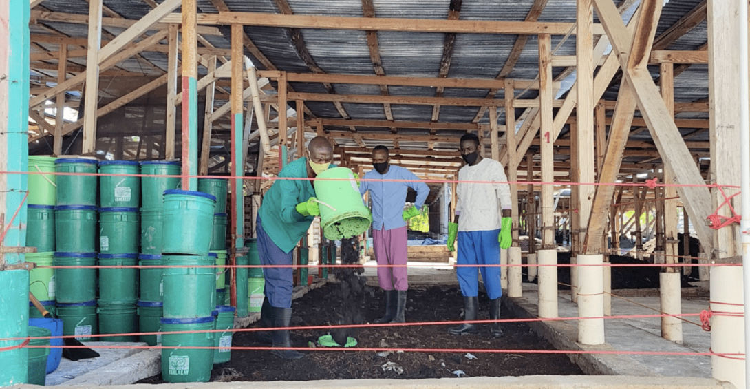 container emptying