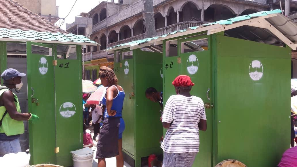 SOIL's market toilets