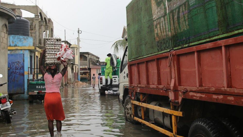 flooded streets